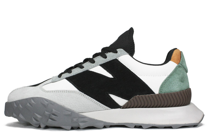 Кроссовки New Balance XC-72 Grey Green Black  серые