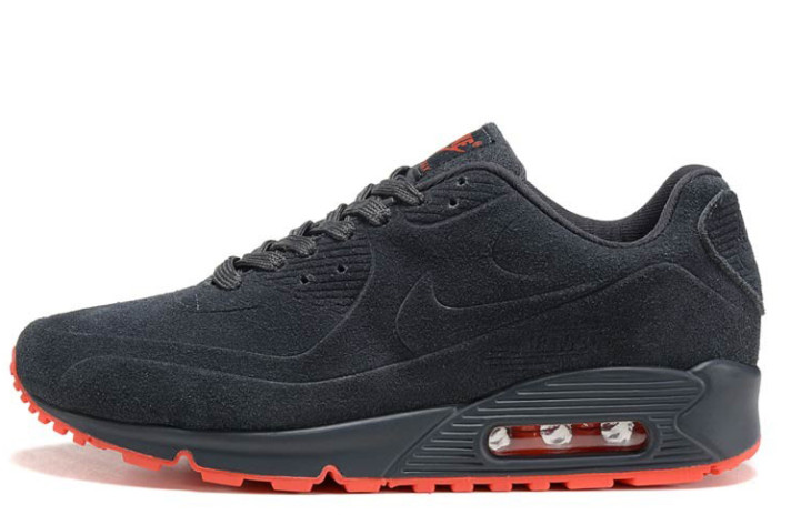 Кроссовки Nike Air Max 90 VacTech (VT) King Dark Gray Red  серые
