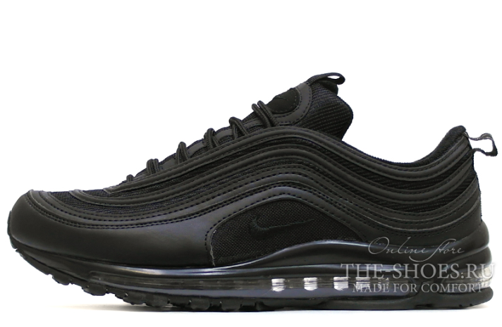 Кроссовки Nike Air Max 97 Black Top 921733-001 черные