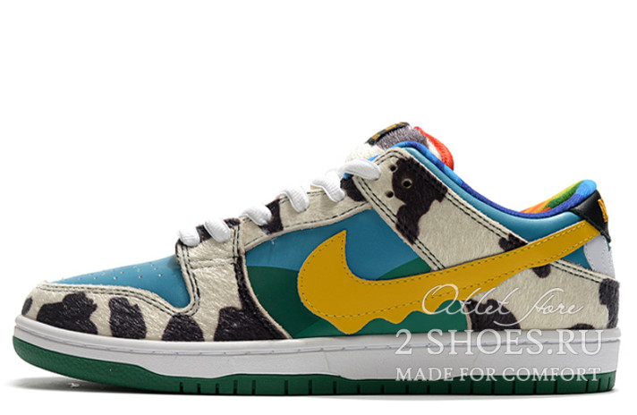 Кроссовки Nike Dunk SB Low Ben & Jerry's Chunky Dunky CU3244-100 разноцветные