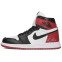 Кроссовки женские Nike Air Jordan 1 Mid Black Toe