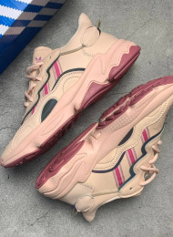 Кроссовки Adidas Ozweego Icey Pink Trace Maroon живое фото 1