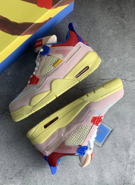 Кроссовки Nike Air Jordan 4 (IV) Union Guava Ice живое фото 1