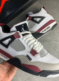 Кроссовки Nike Air Jordan 4 (IV) Retro PSG Paris Saint Germain живое фото 3